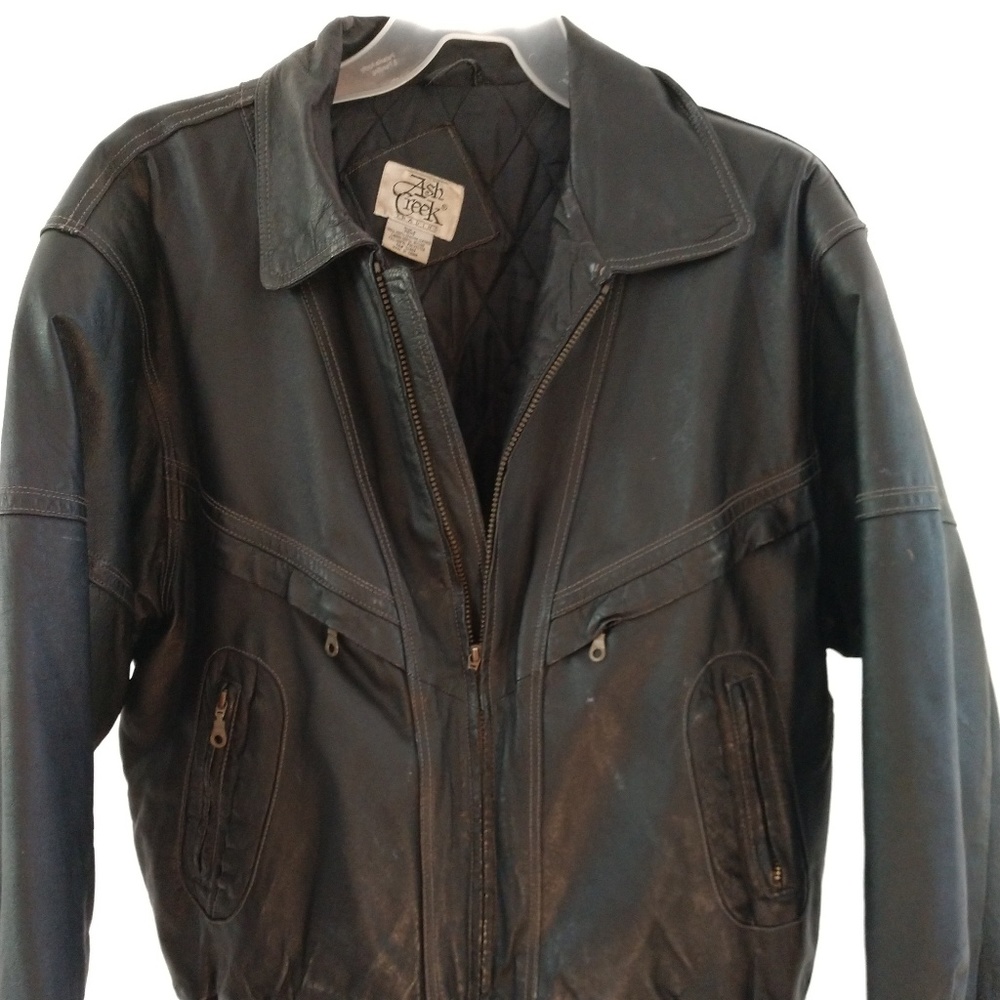 016 VINTAGE ASH CREEK LEATHER JACKET